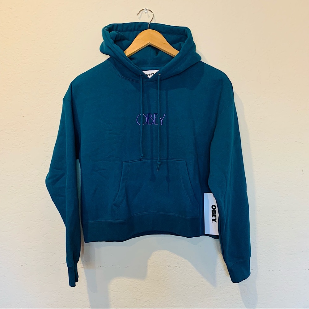 Obey Clothing Women’s Cropped Hoody